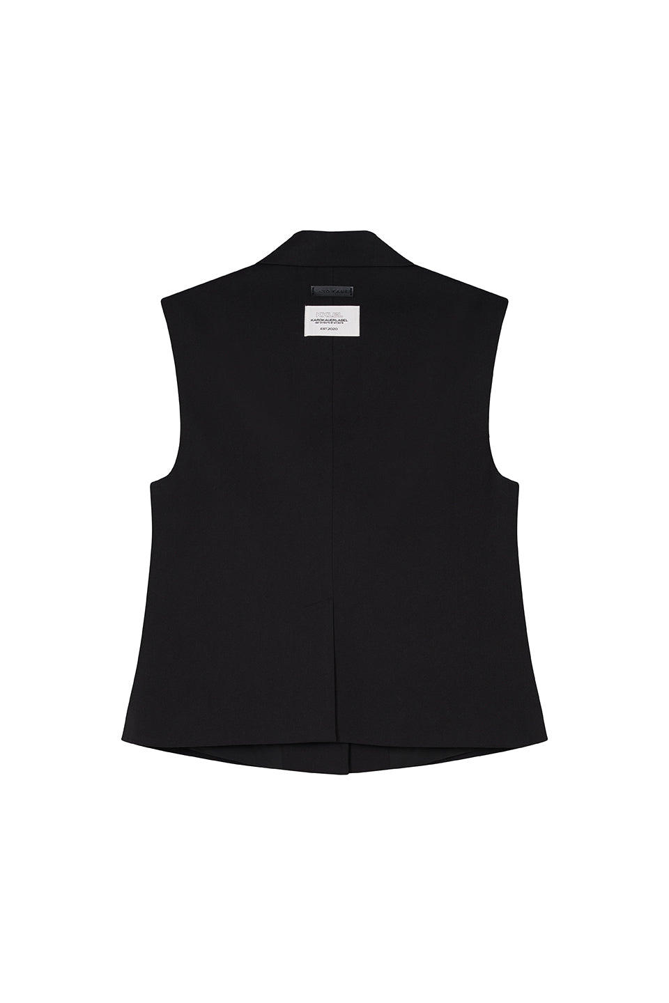 Blazer Vest Black