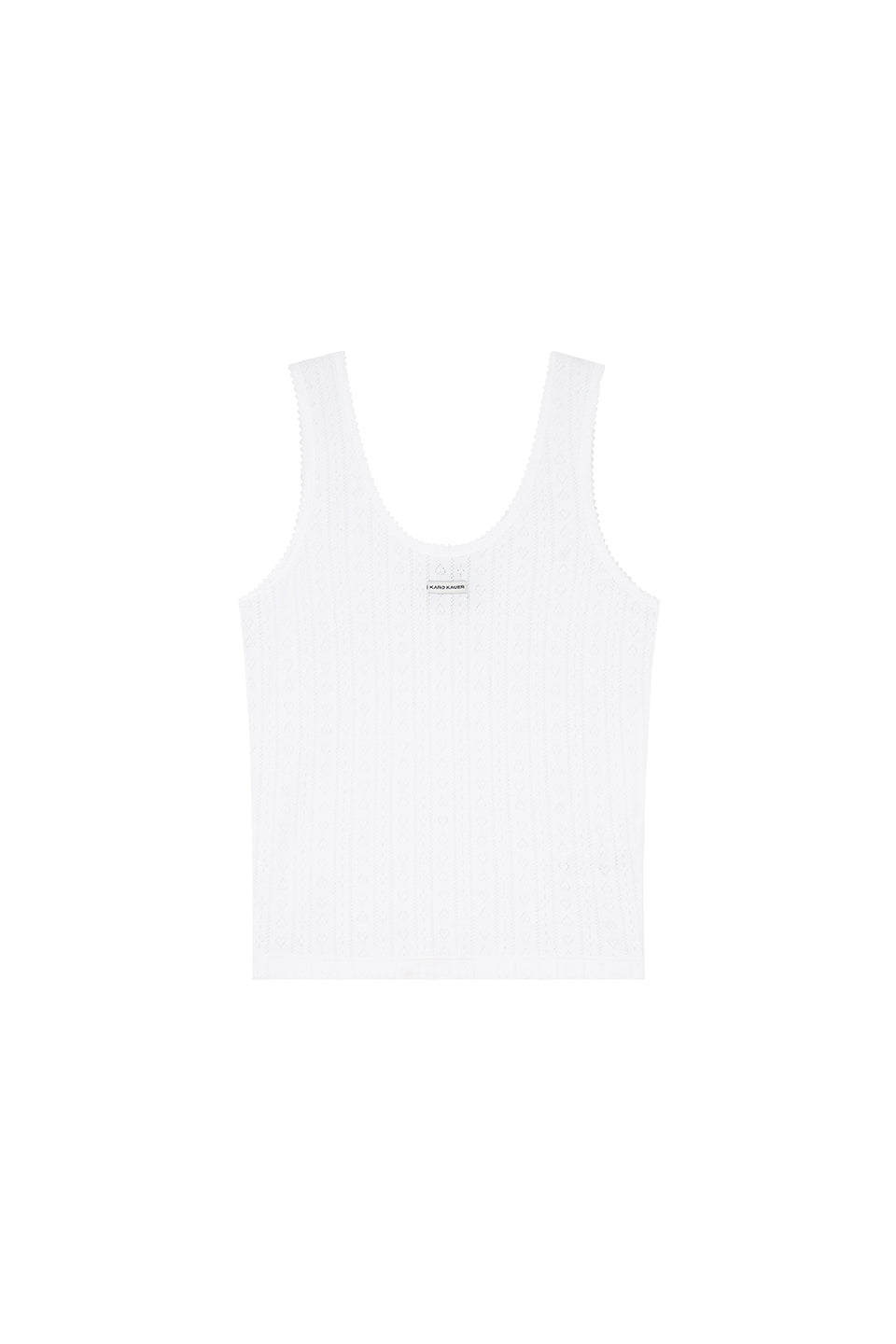 Ajour Top White