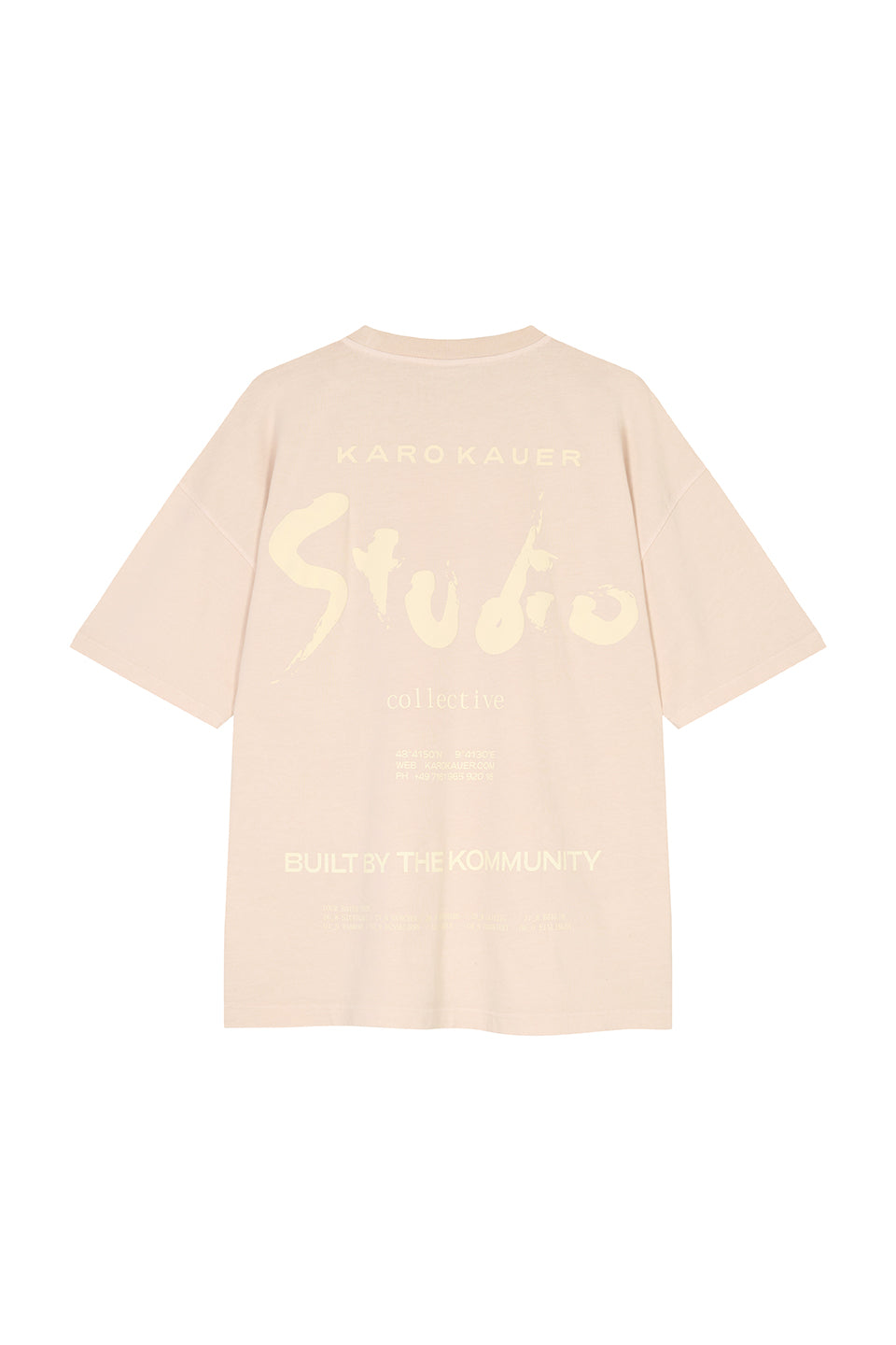 T-Shirt Studio Washed Pink