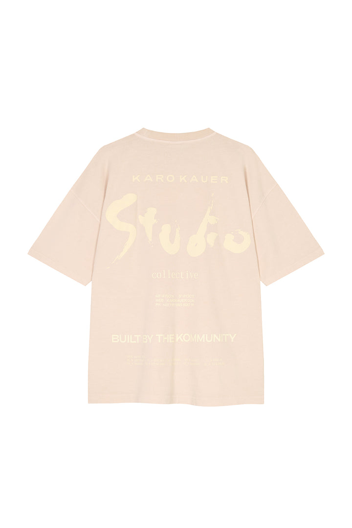 T-Shirt Studio Washed Pink