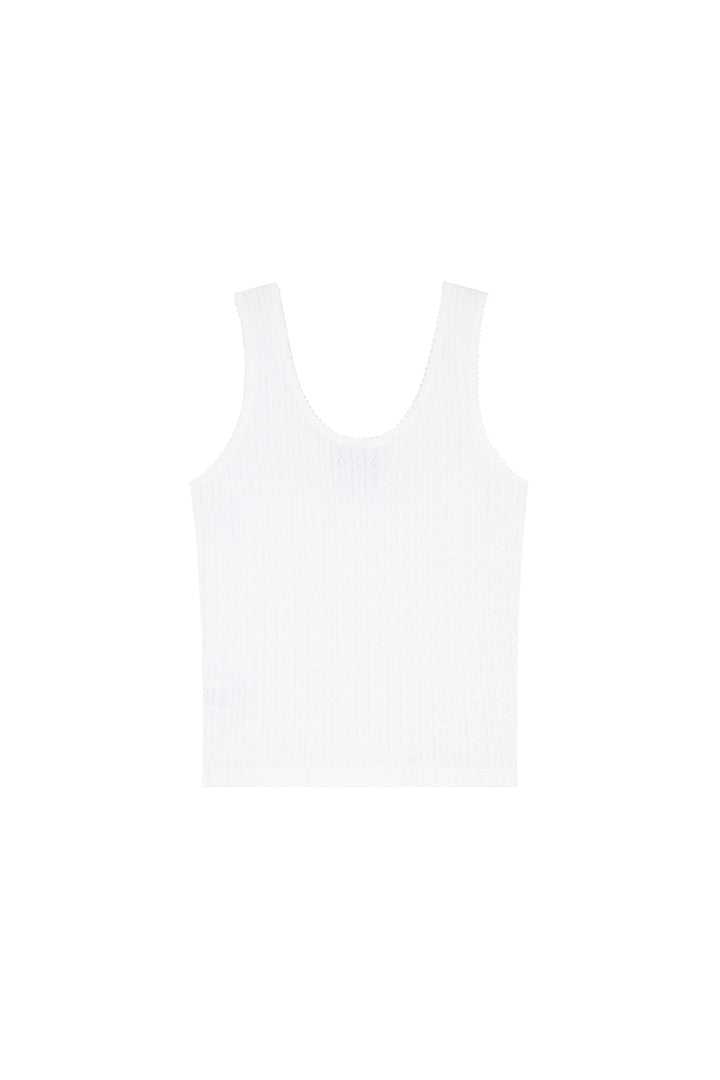 Ajour Top White