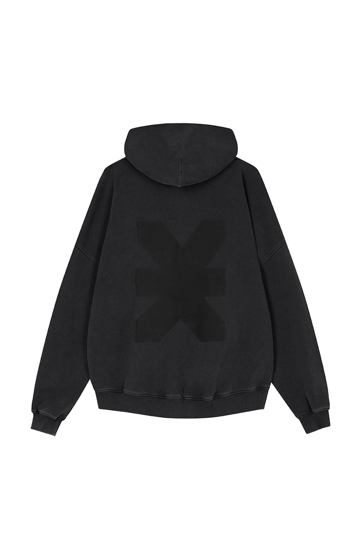 Hoodie KKLBL Washed Black
