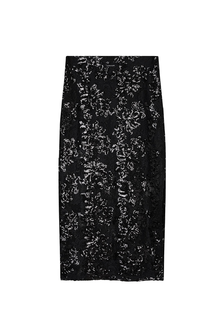 Lace Sequin Skirt
