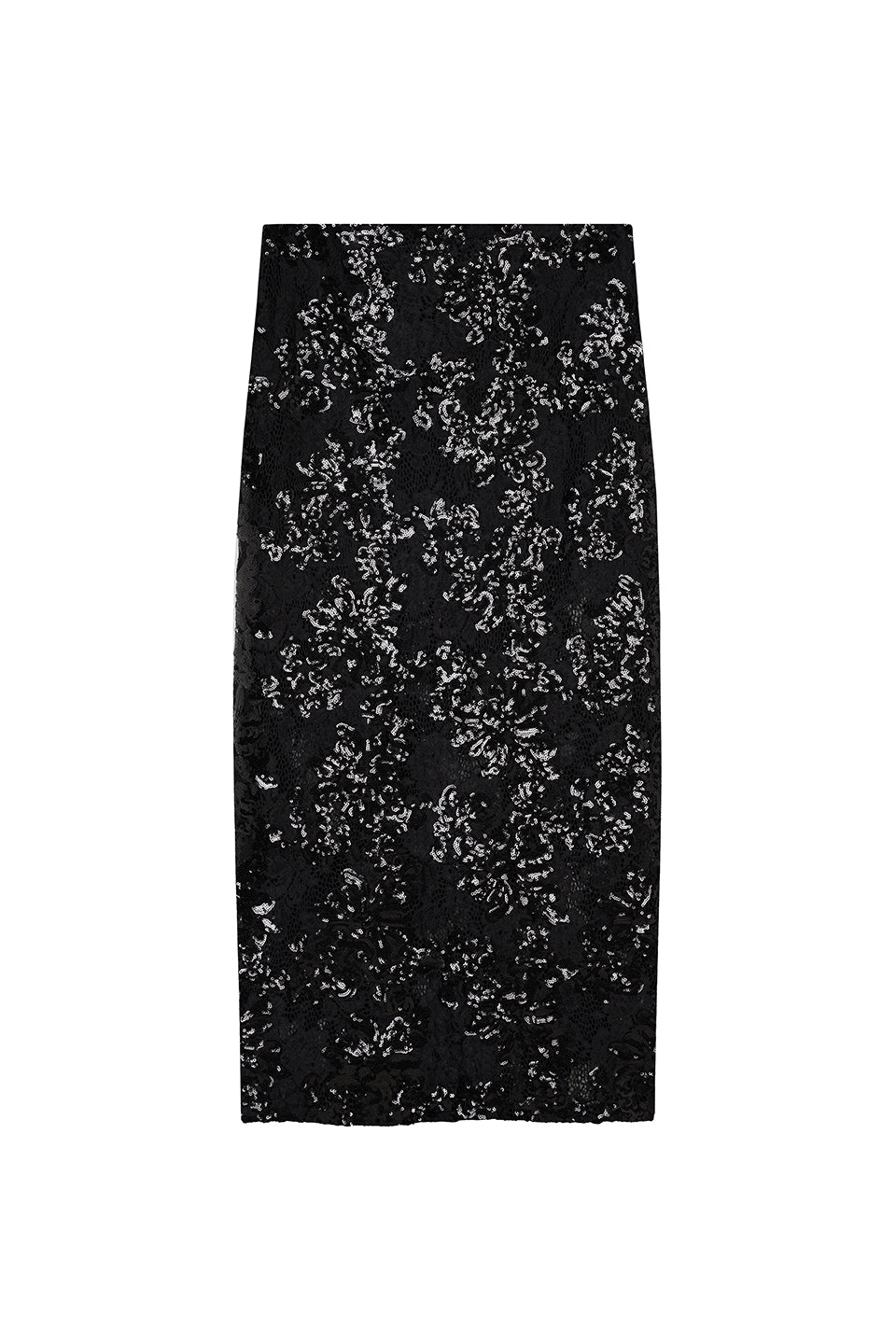 Lace Sequin Skirt