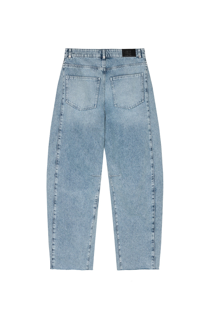 Denim Pants Cut Out Sparkle