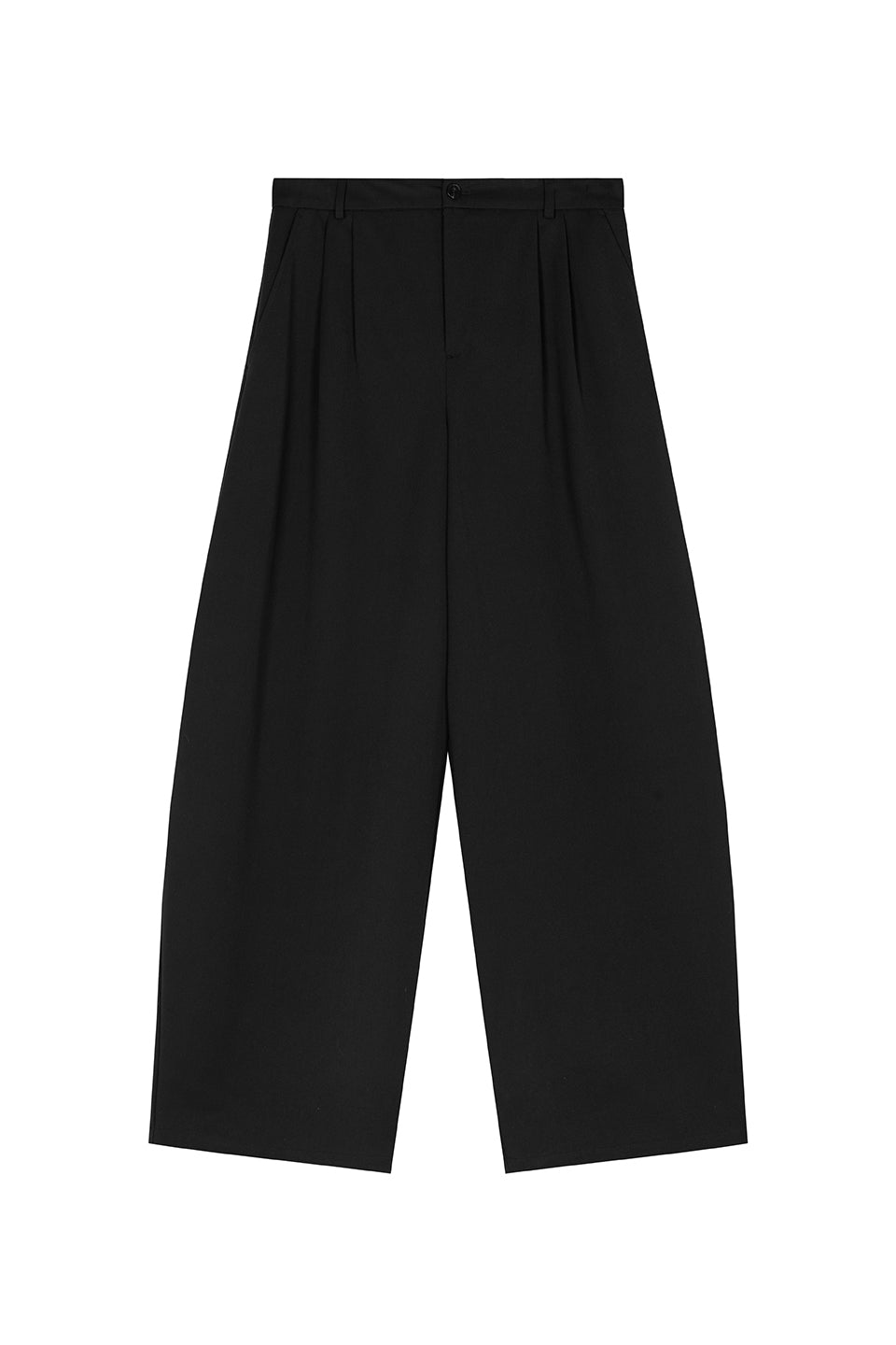Barrel Woven Pants Black