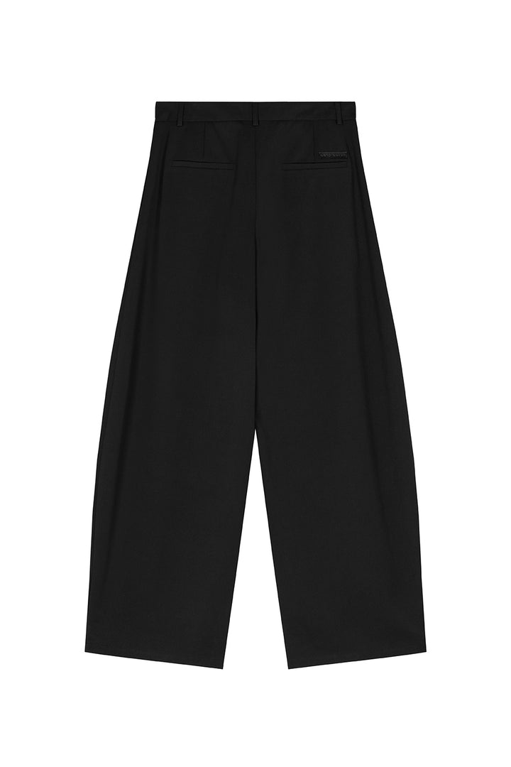 Barrel Woven Pants Black