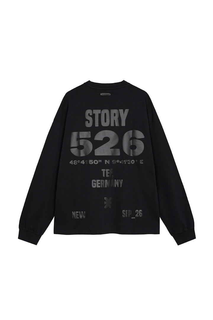 Longsleeve Royal Black