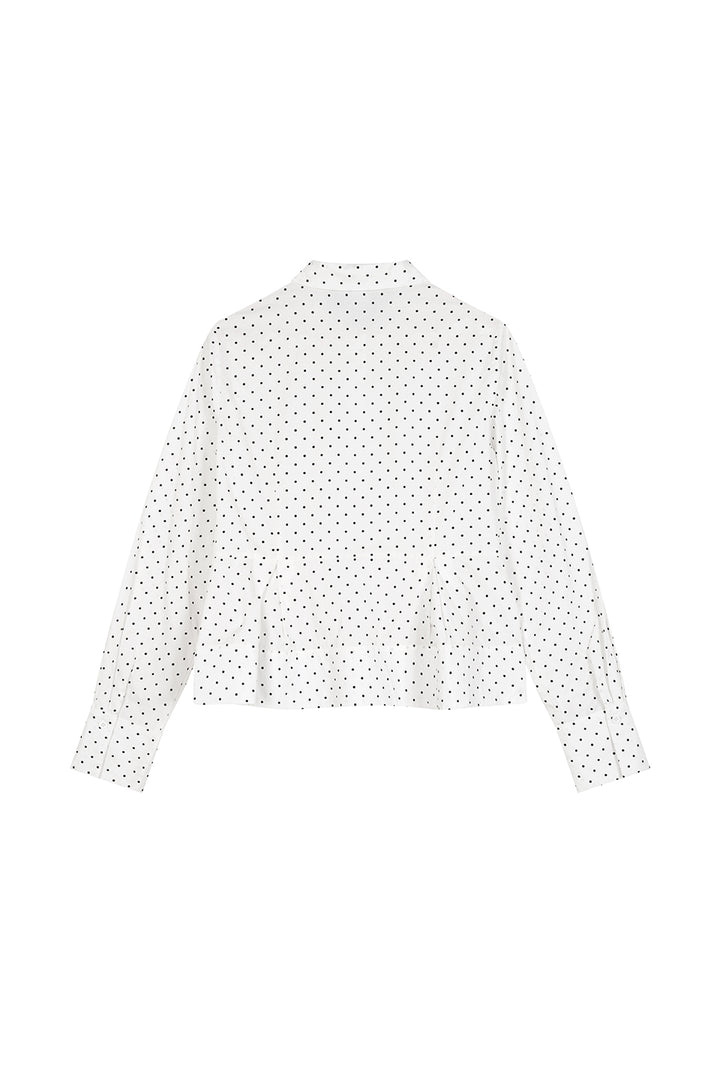 Peplum Blouse Dots