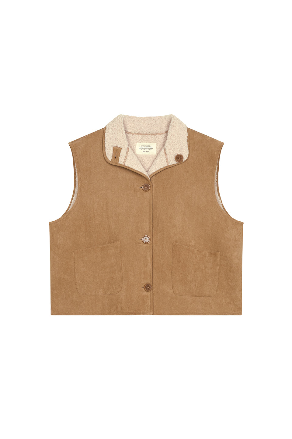 Reversible Teddy Vest
