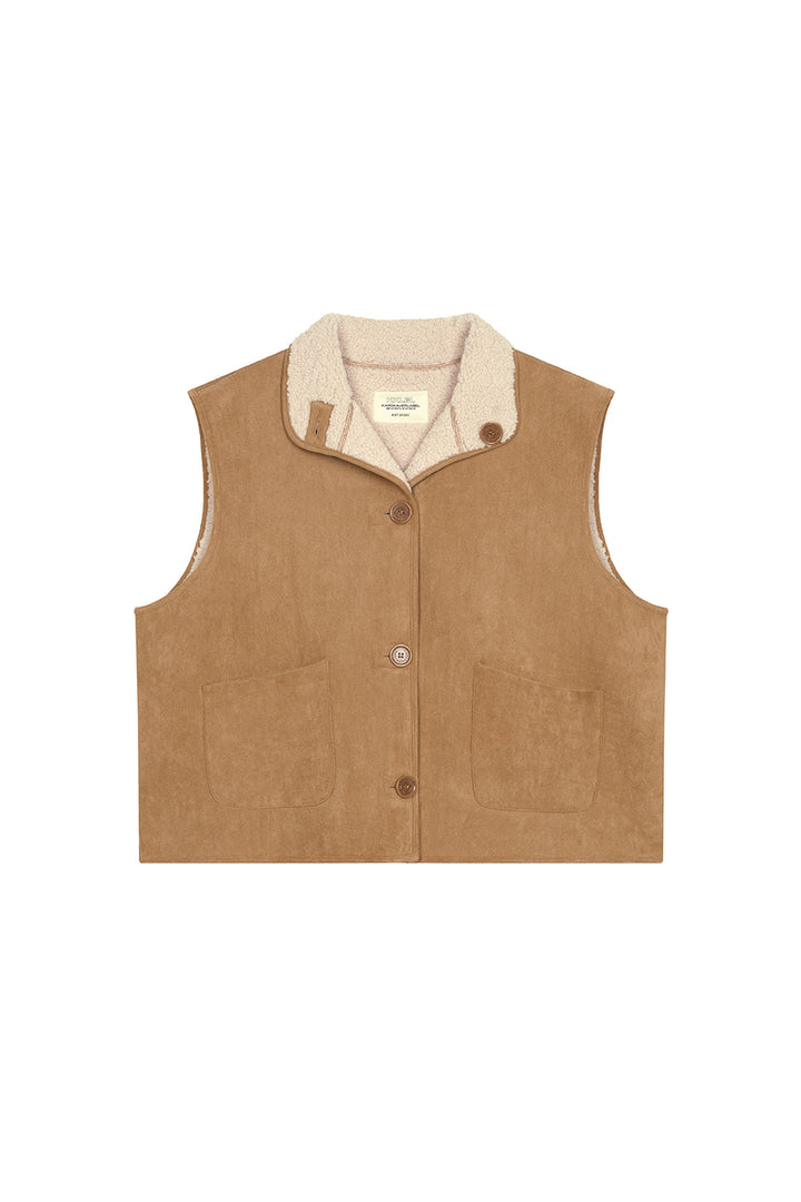 Reversible Teddy Vest