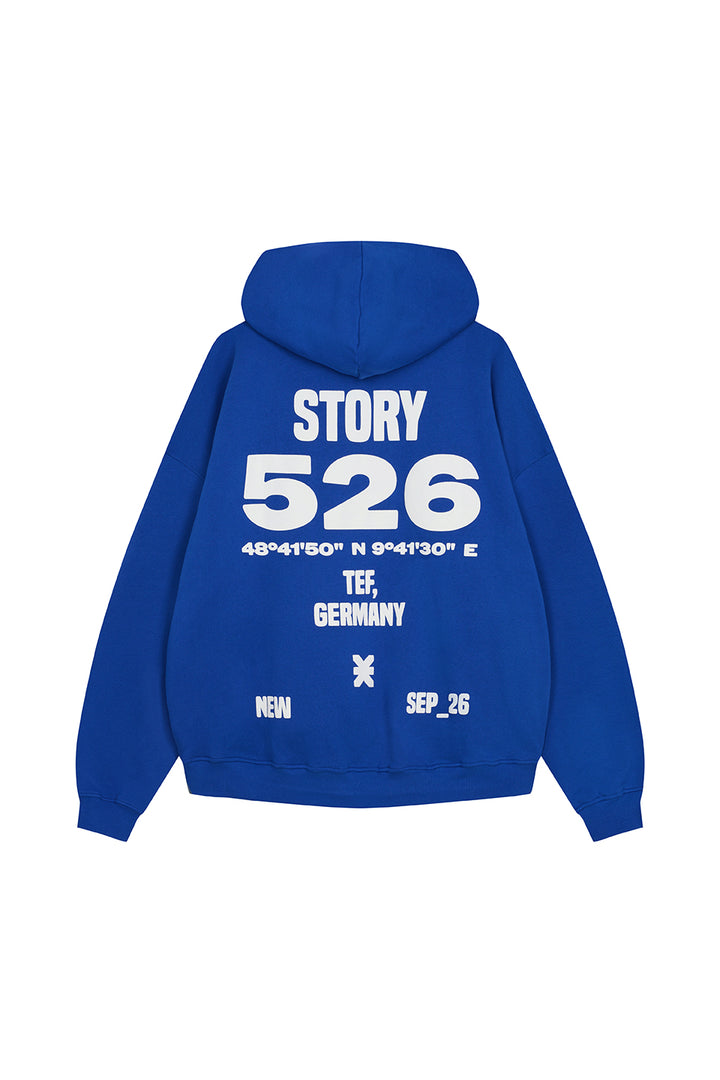 Hoodie Royal Blue