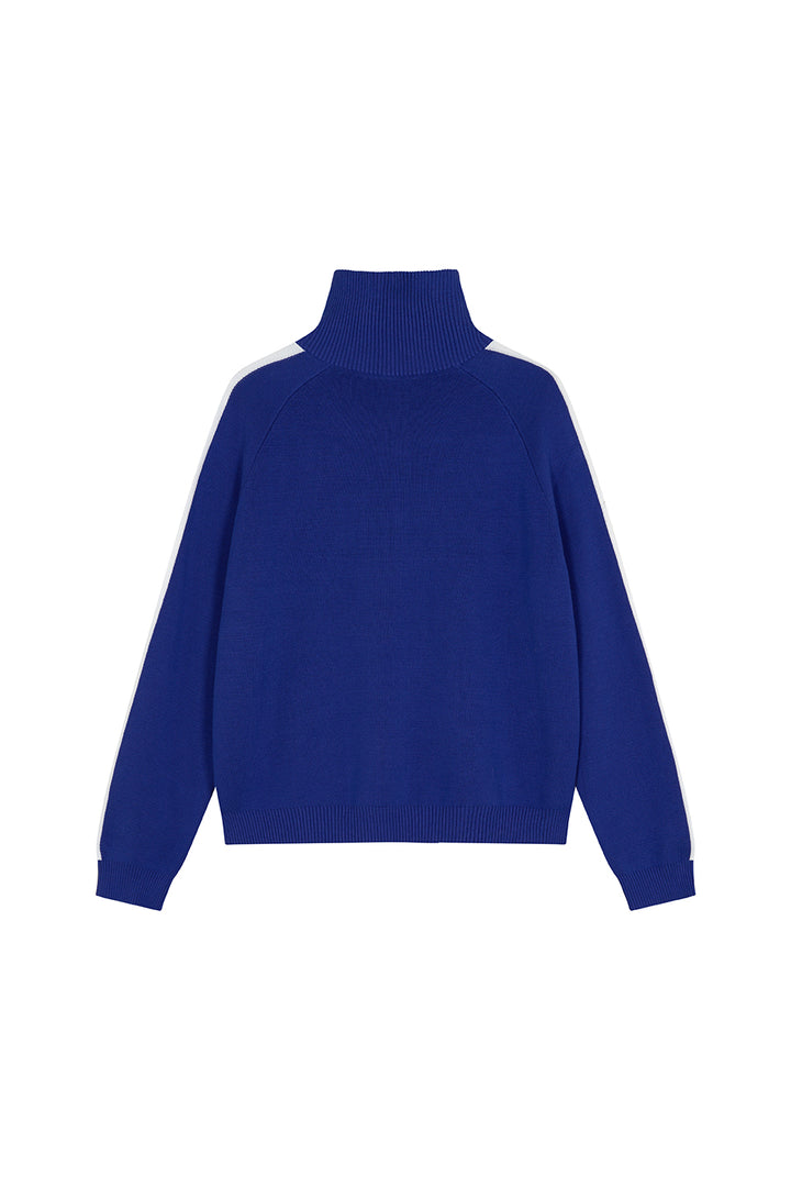 Knit Sweater Royal Blue