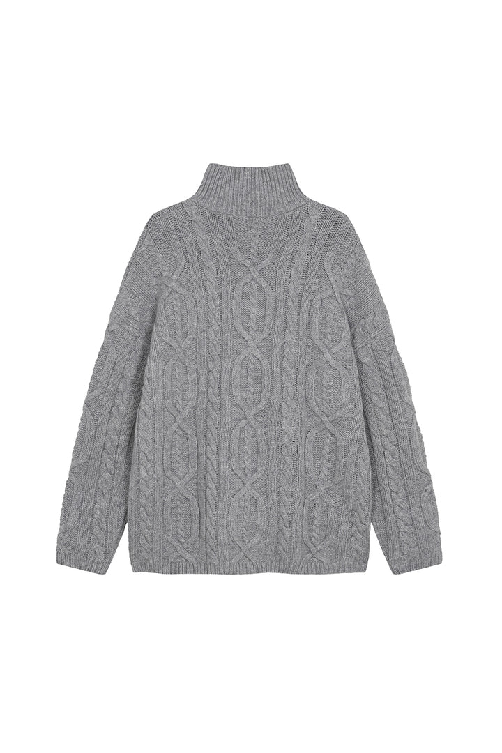 Knit Sweater Dark Grey