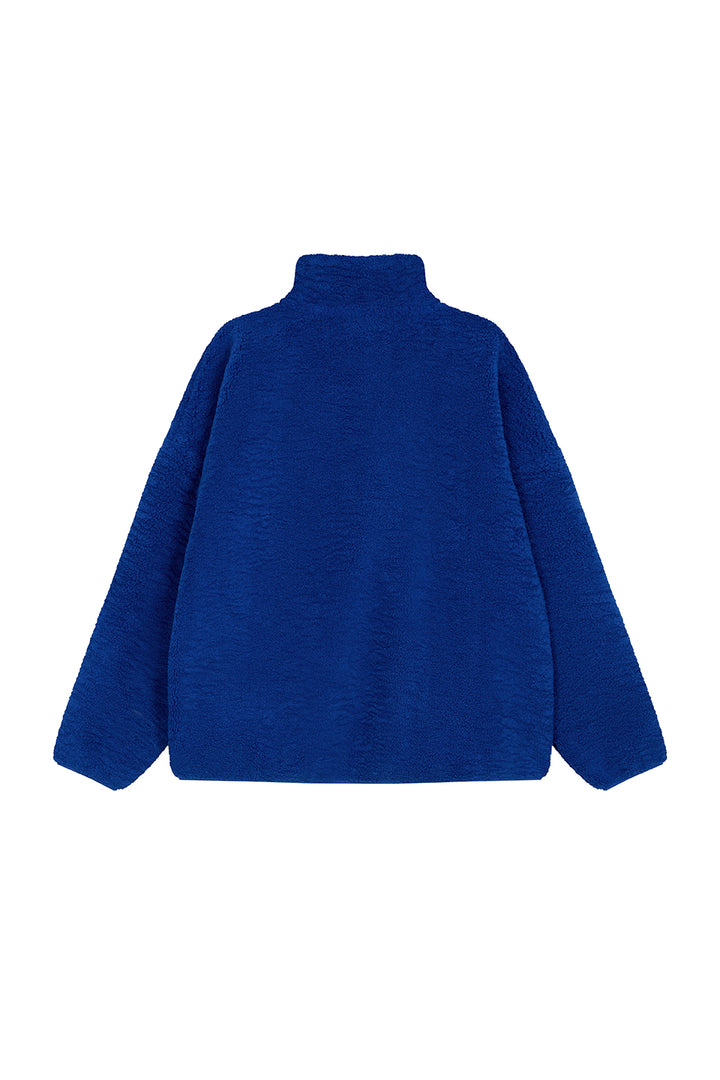 Teddy Sweater Royal Blue