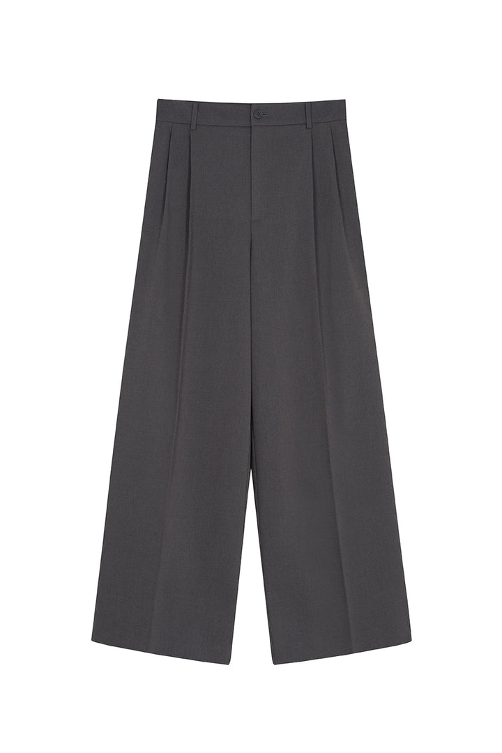 Woven Pants Dark Grey