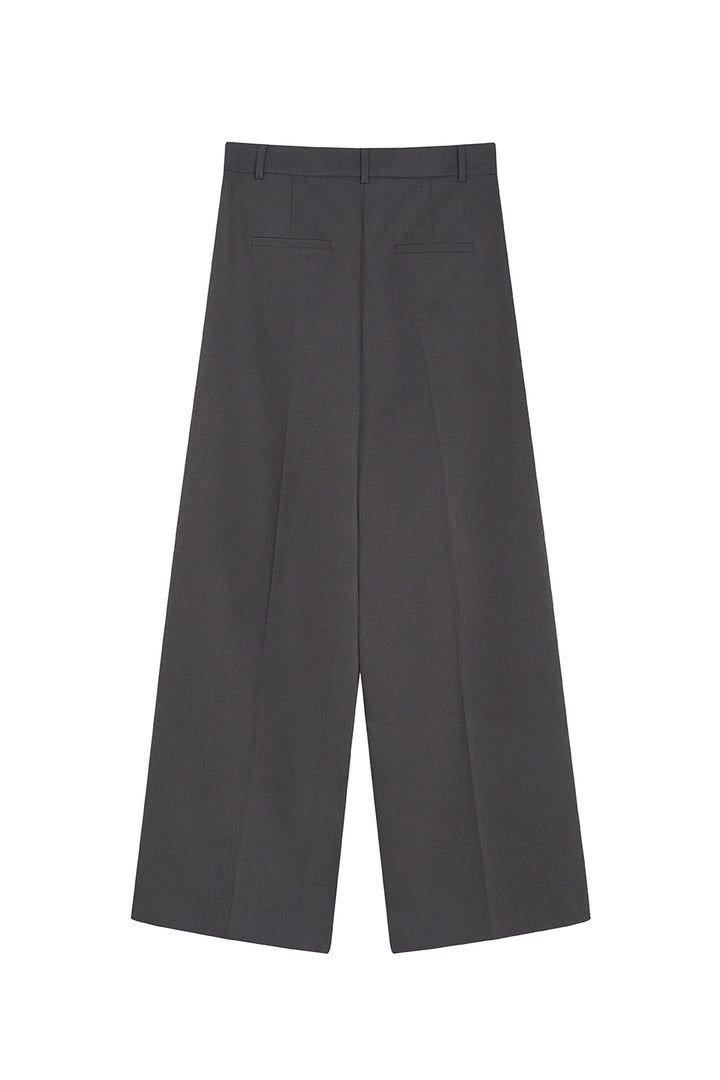 Woven Pants Dark Grey