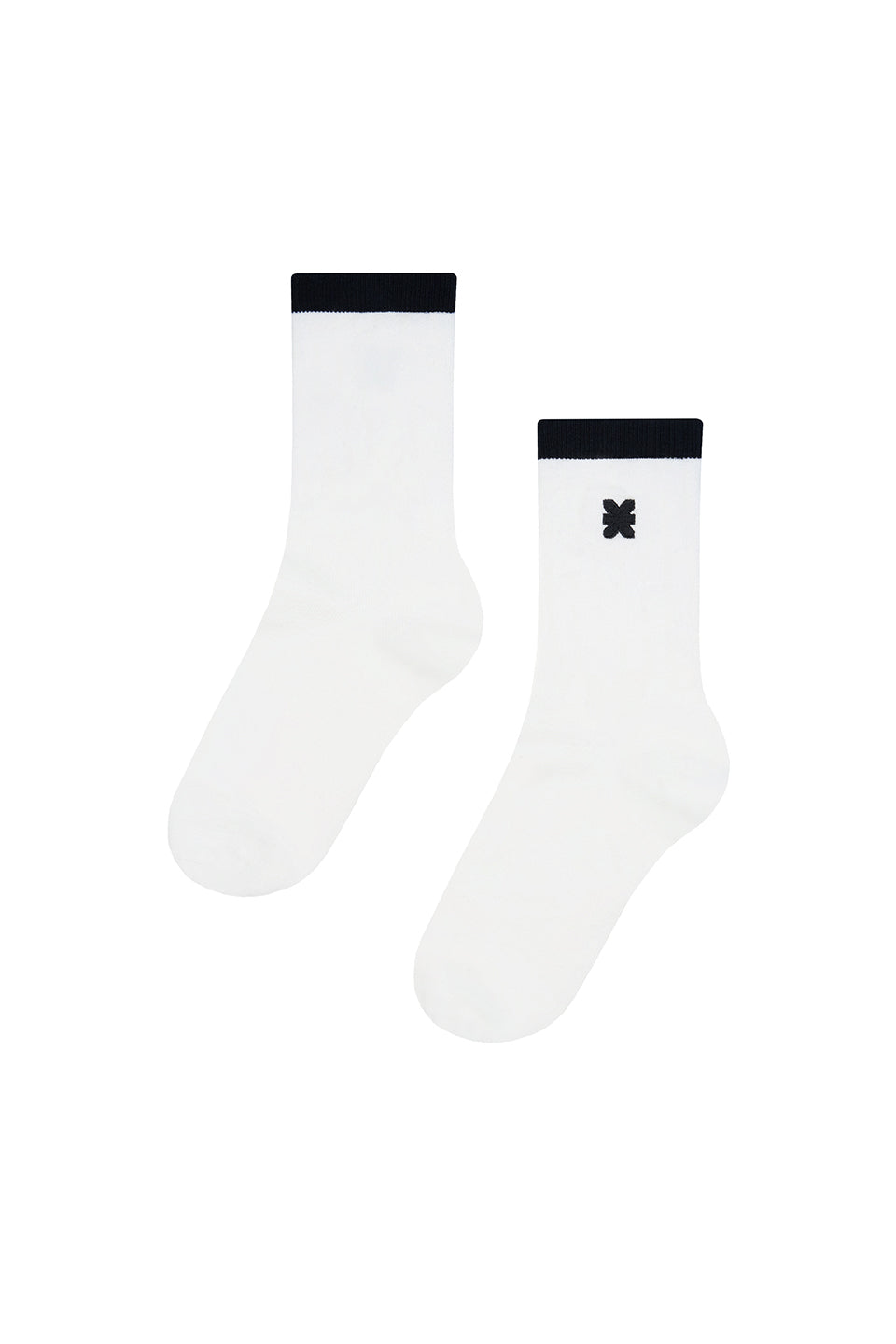 Socks Black Contrast