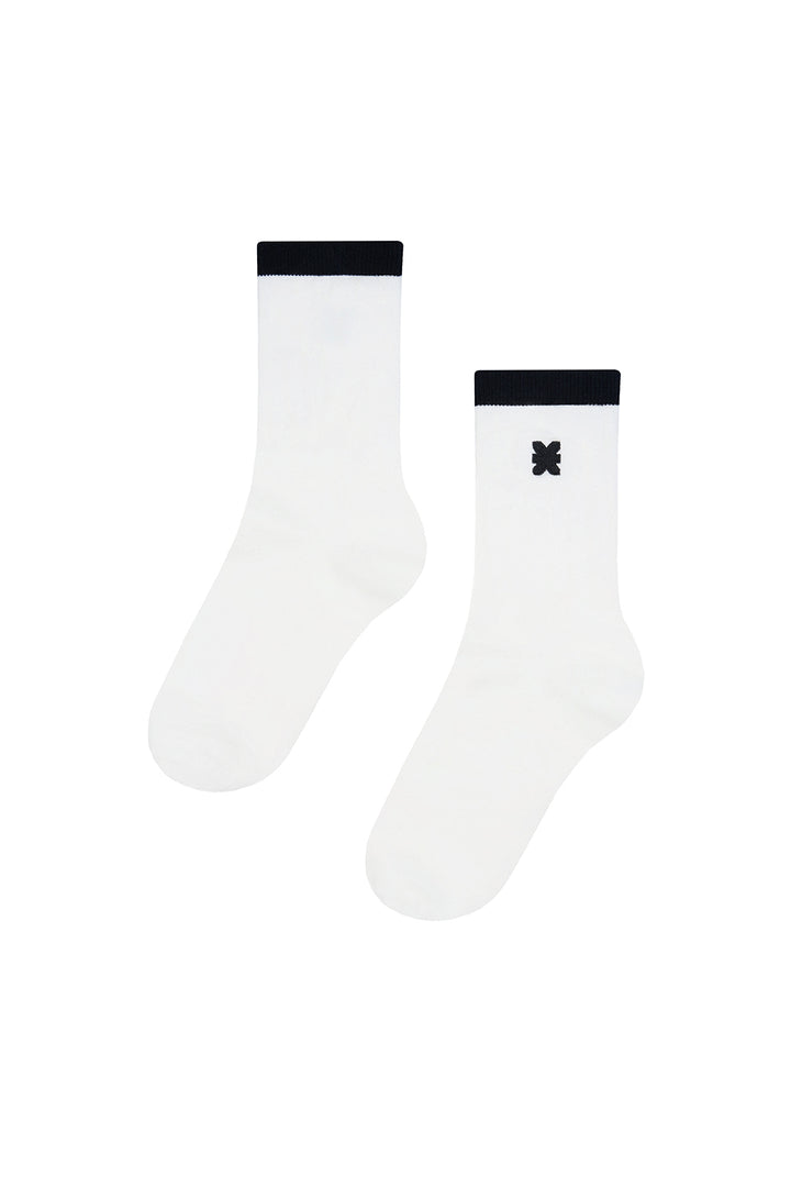 Socks Black Contrast