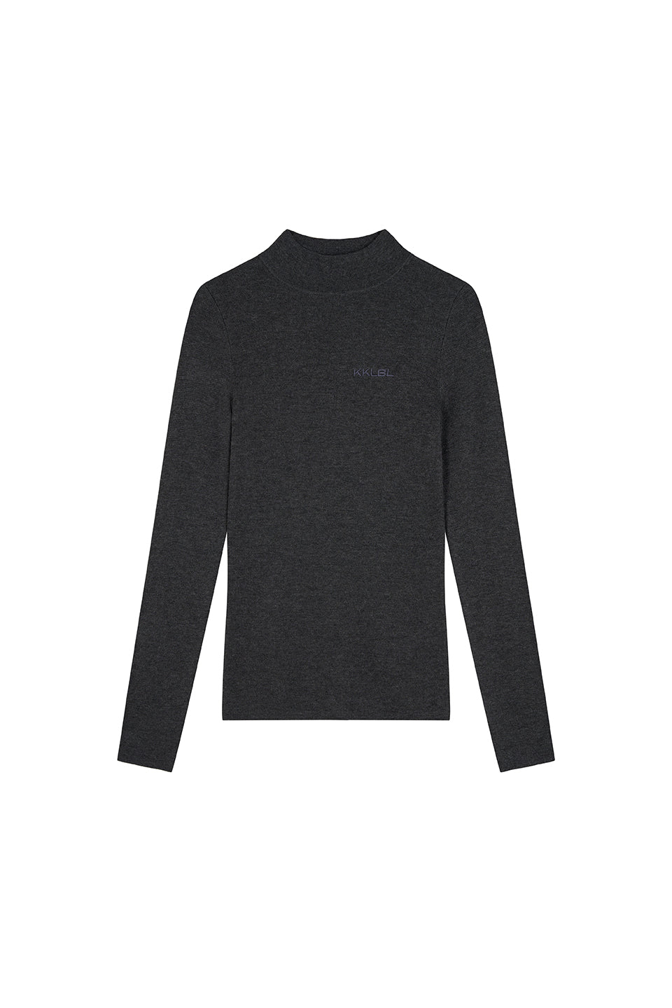 Knit Turtleneck Dark Grey