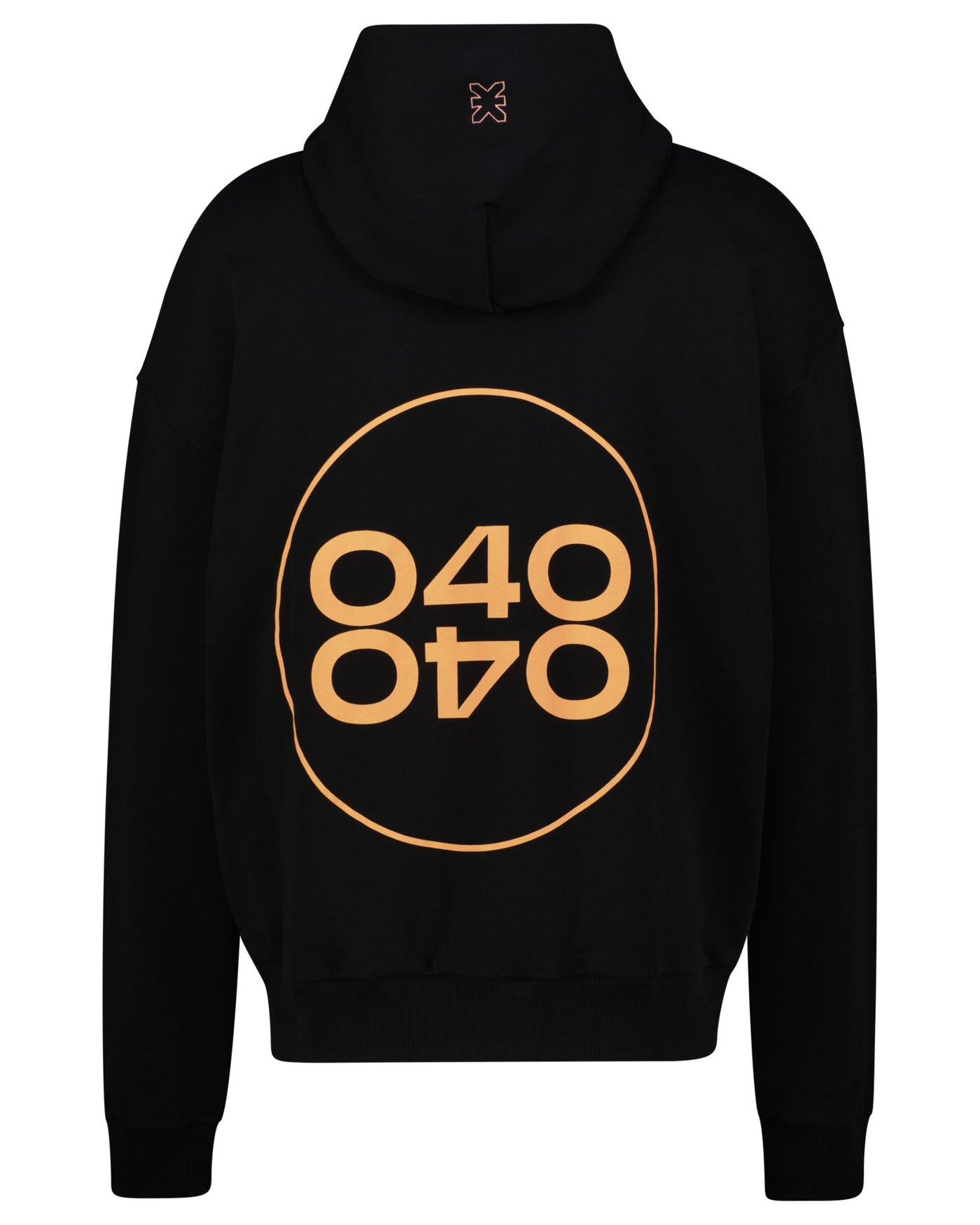 Zipped Hoodie Black 040