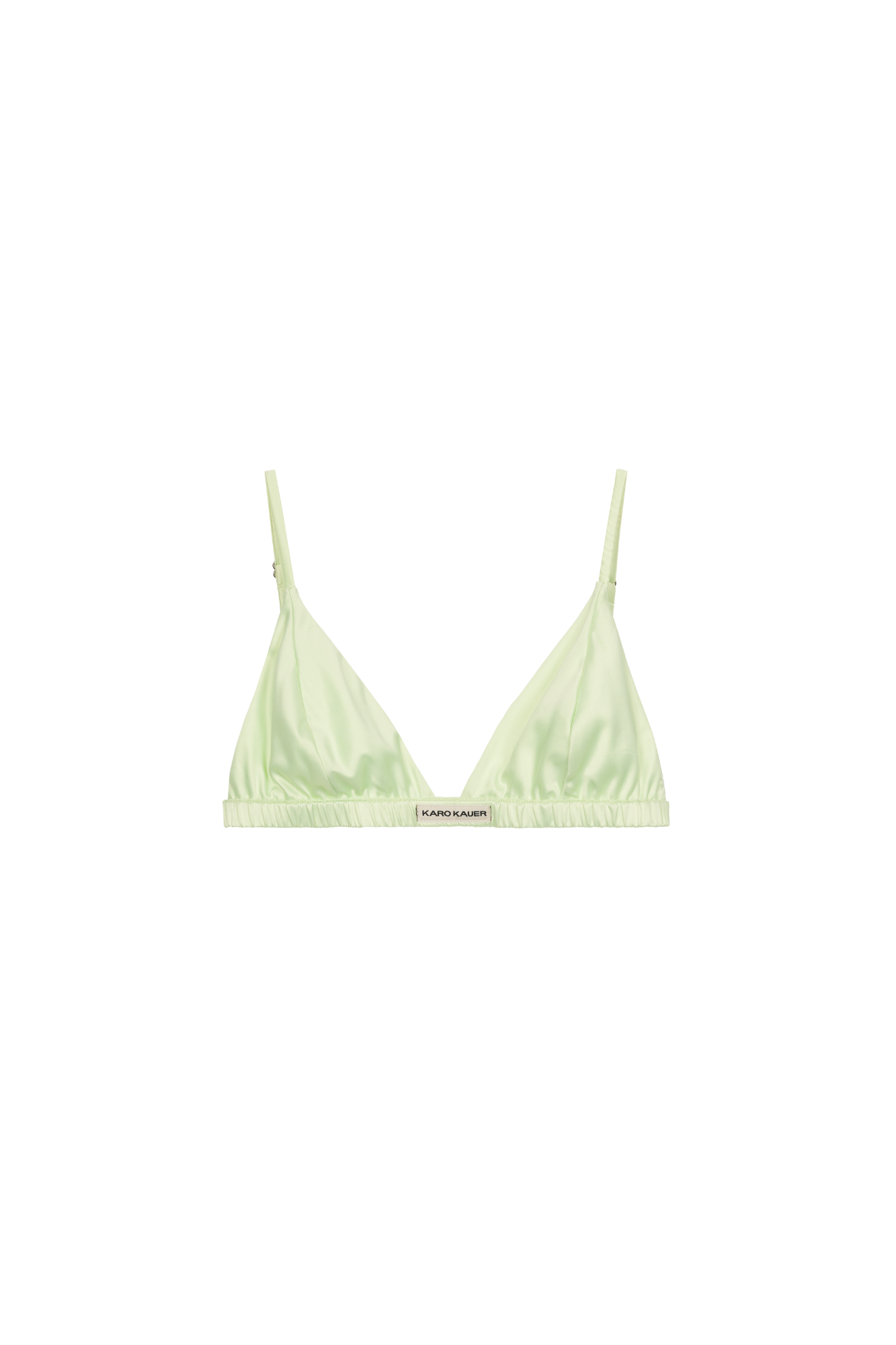 Satin Bra Matcha