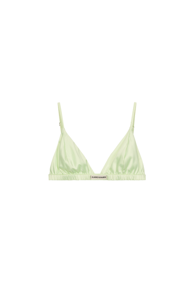 Satin Bra Matcha