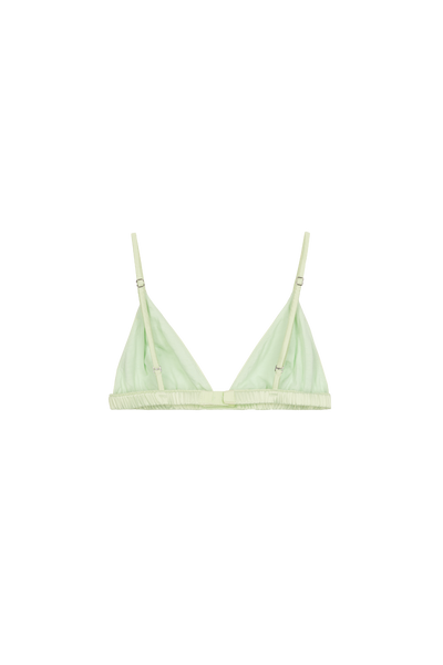 Satin Bra Matcha