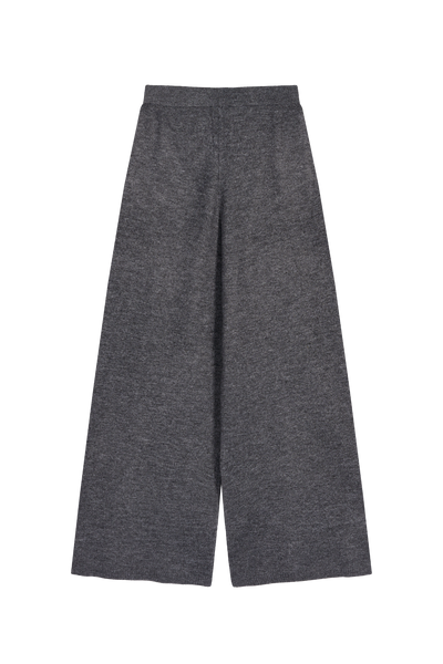 Knit Pants Dark Grey