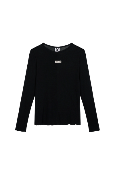 Mesh Longsleeve Black