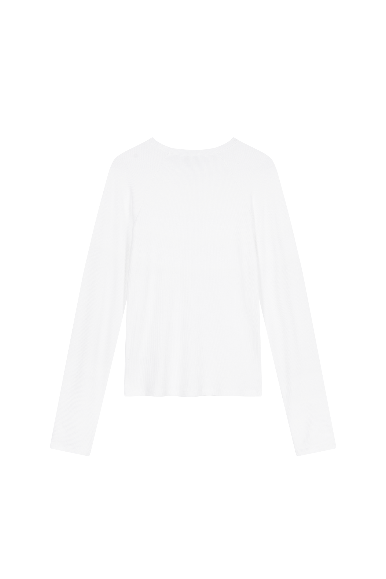 Rib Longsleeve White