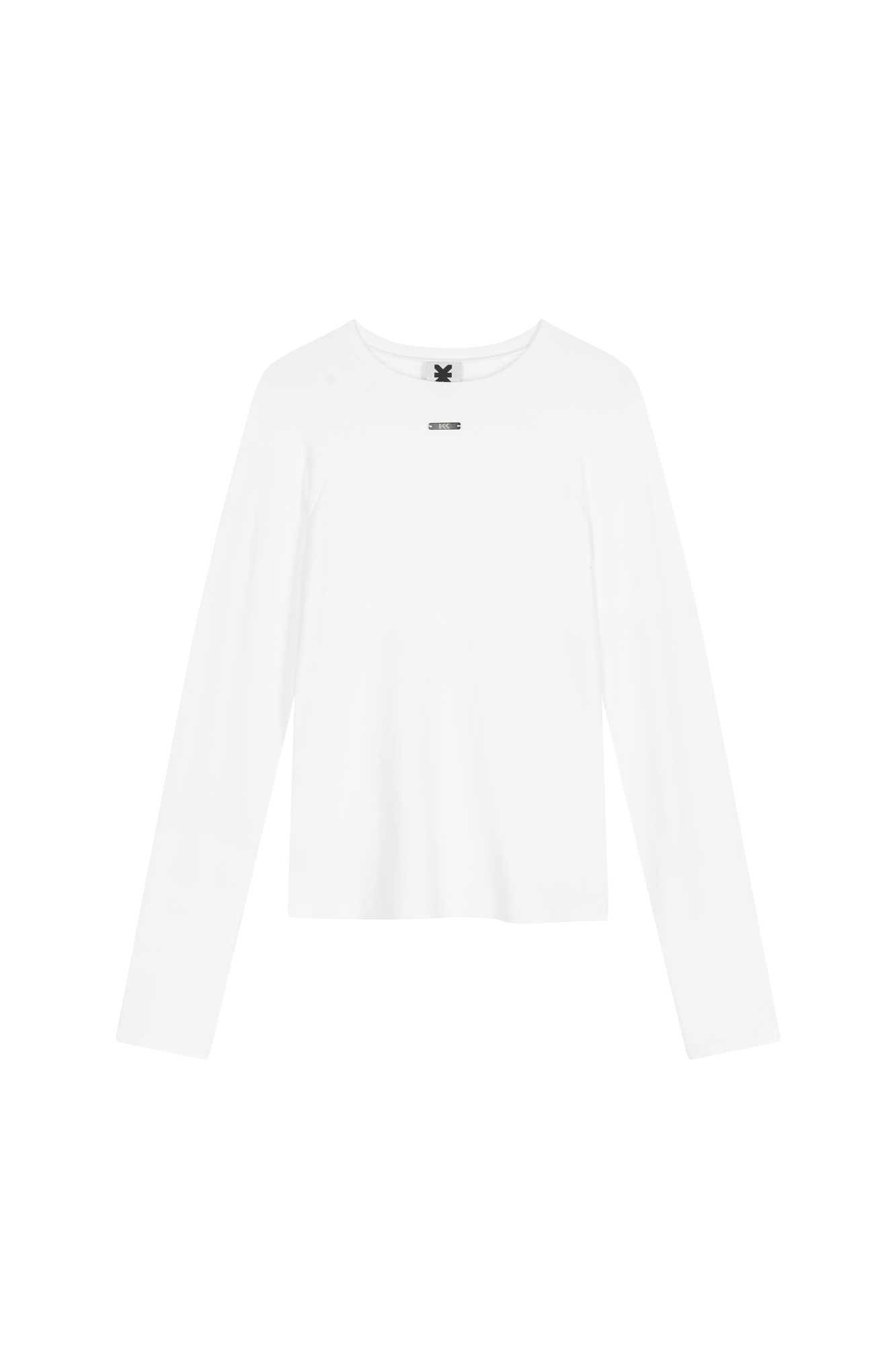 Rib Longsleeve White