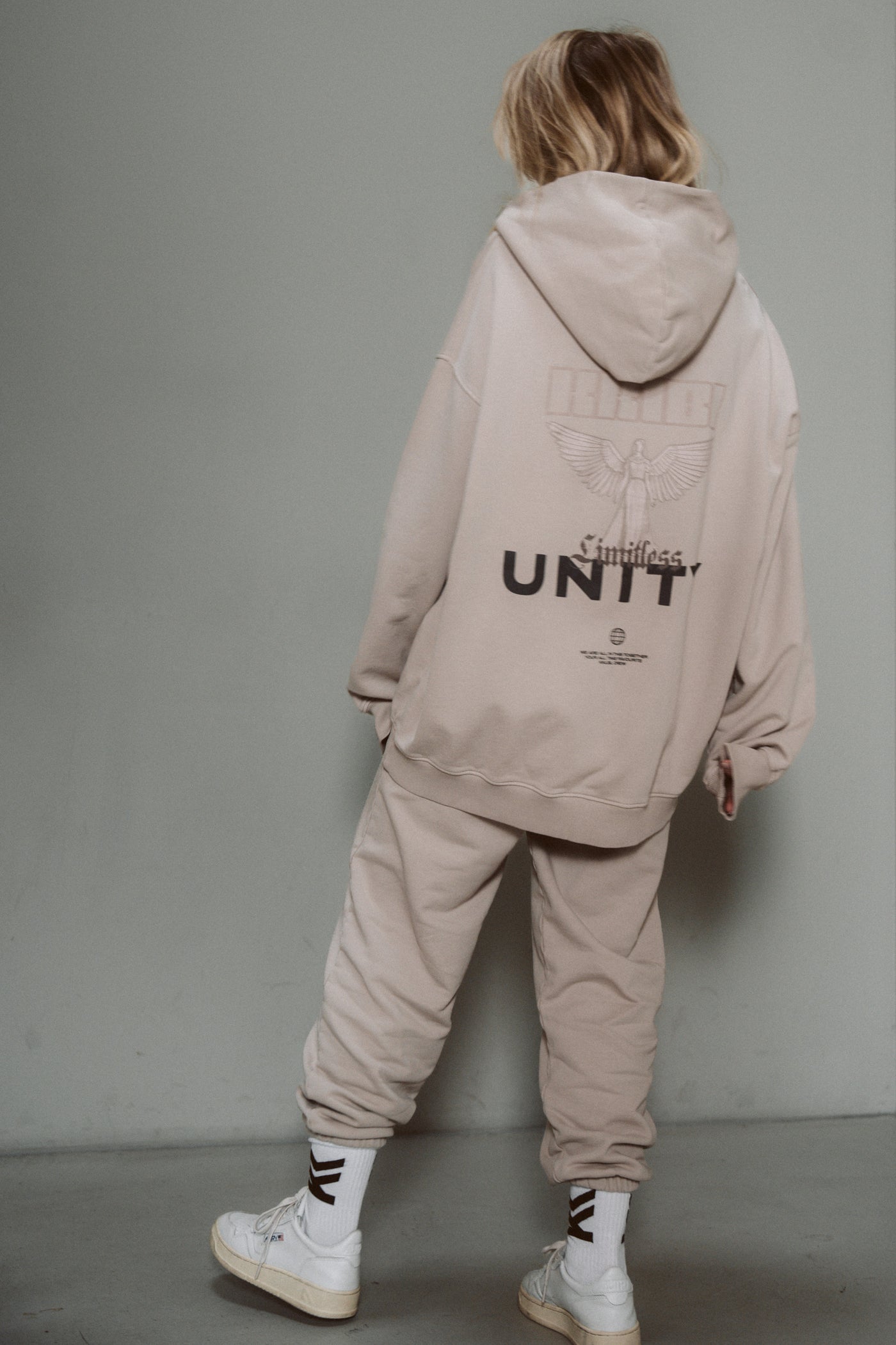 Hoodie Unity Taupe