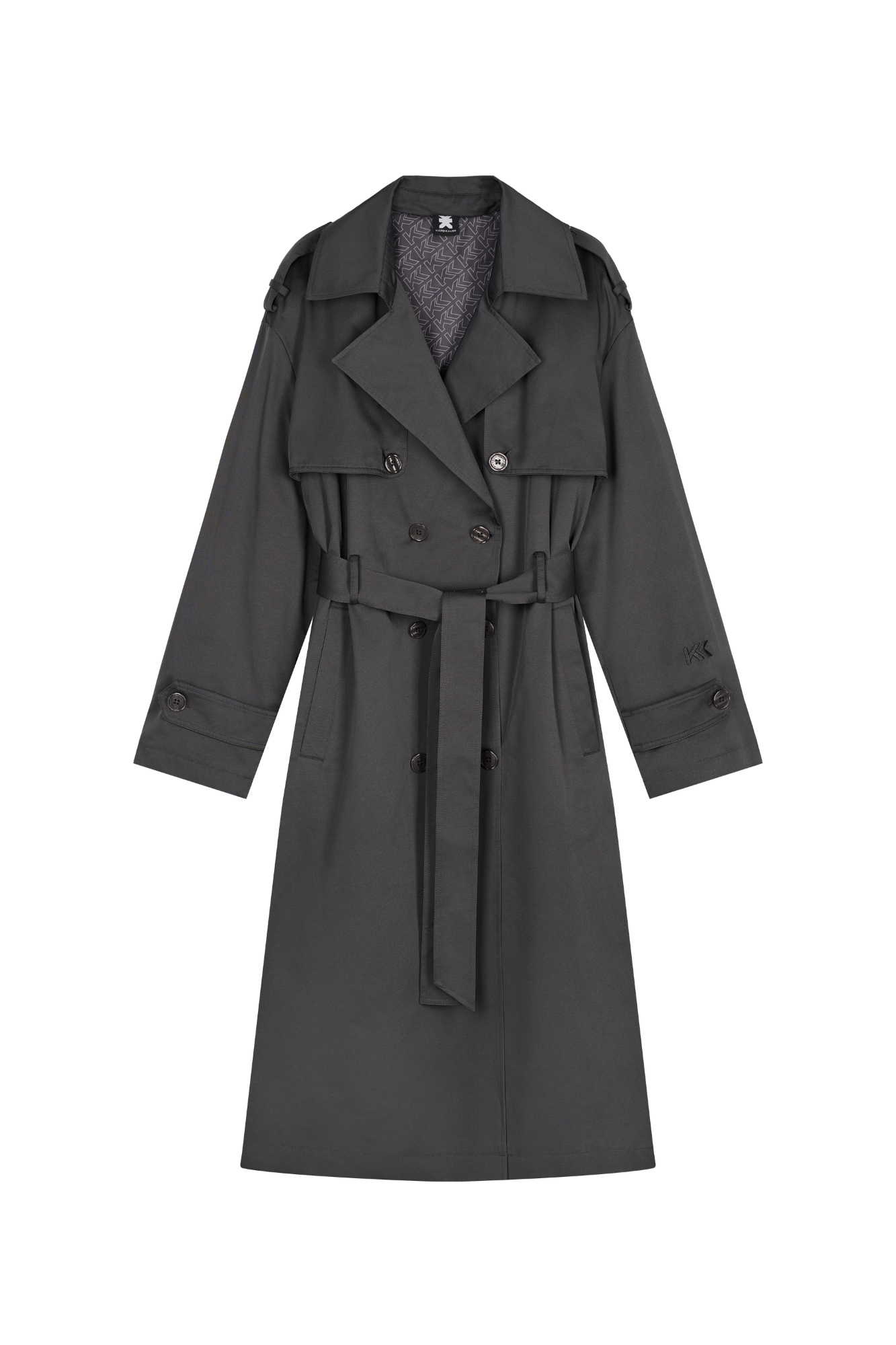 Trenchcoat Dark Grey