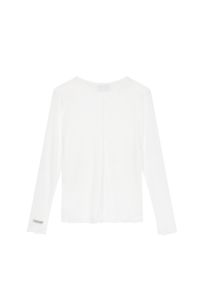 Mesh Longsleeve Creme