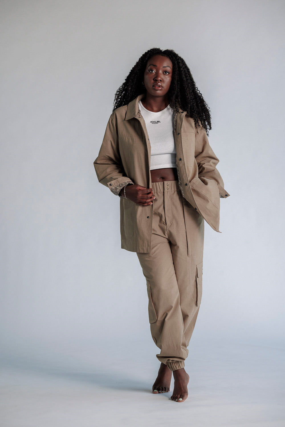 Karo Kauer Cargo Jacket Mocca