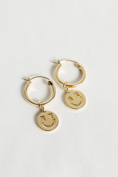 Smile Hoops Gold