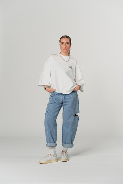 T-Shirt Cropped White