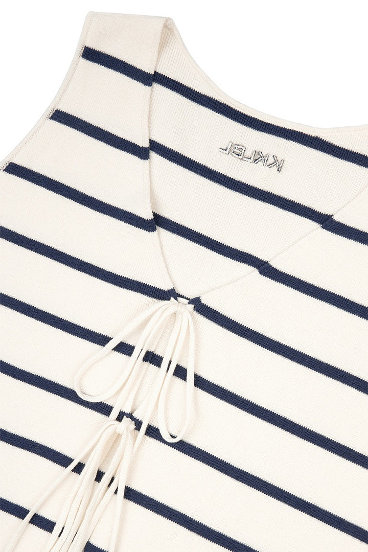 Knit Vest Stripes