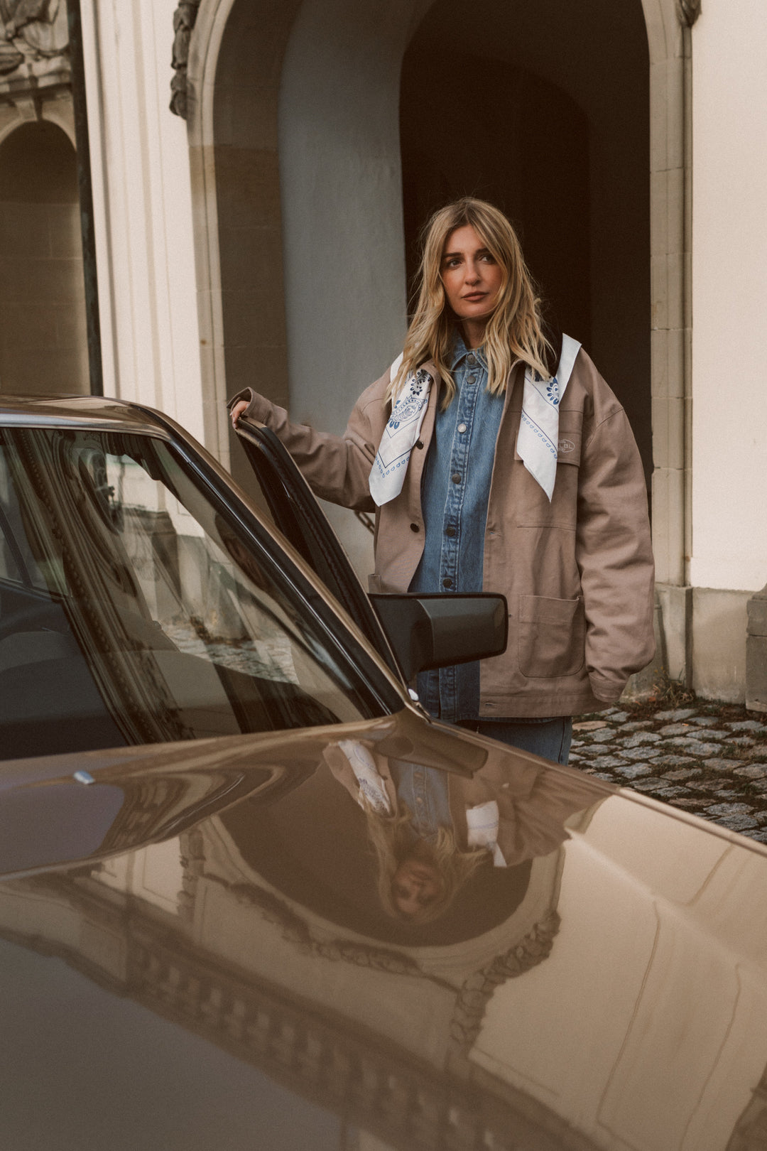 Jacket Cord Collar – Karo Kauer Label