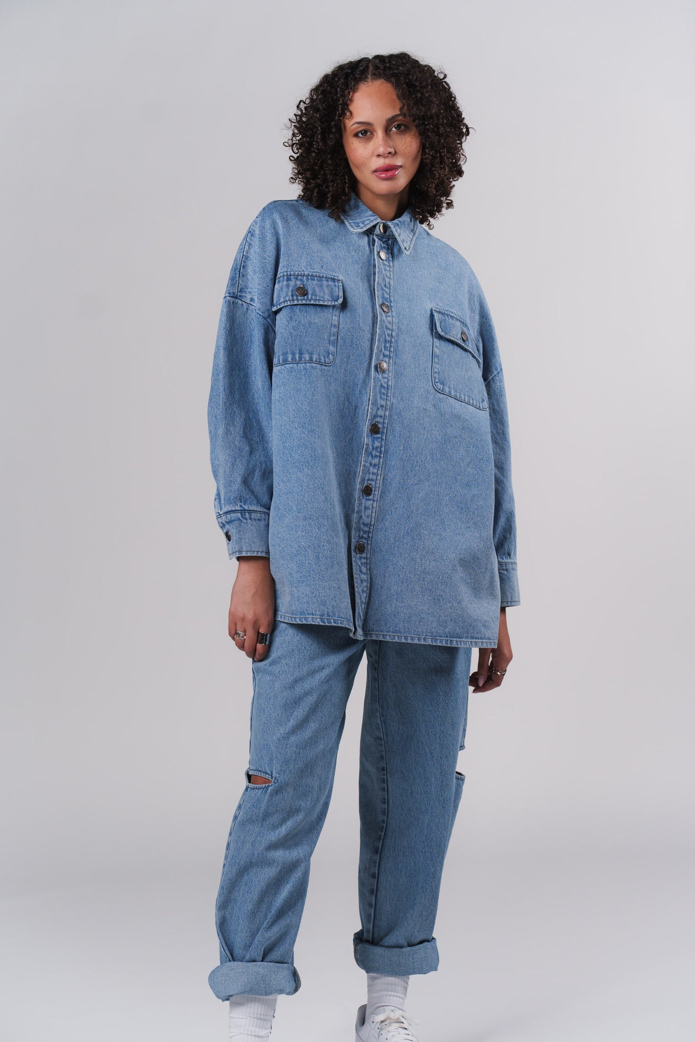 Denim Overshirt Blue