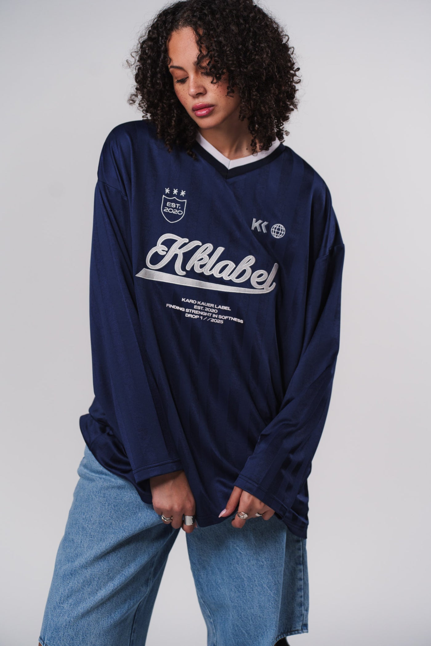 Baseball Longsleeve Navy