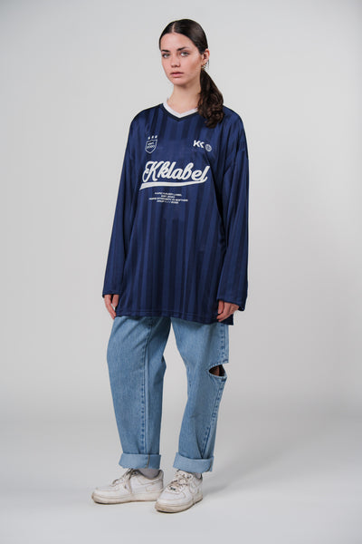 Baseball Longsleeve Navy