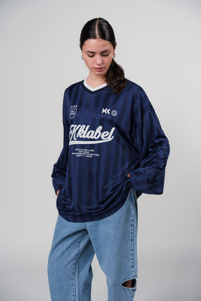 Baseball Longsleeve Navy