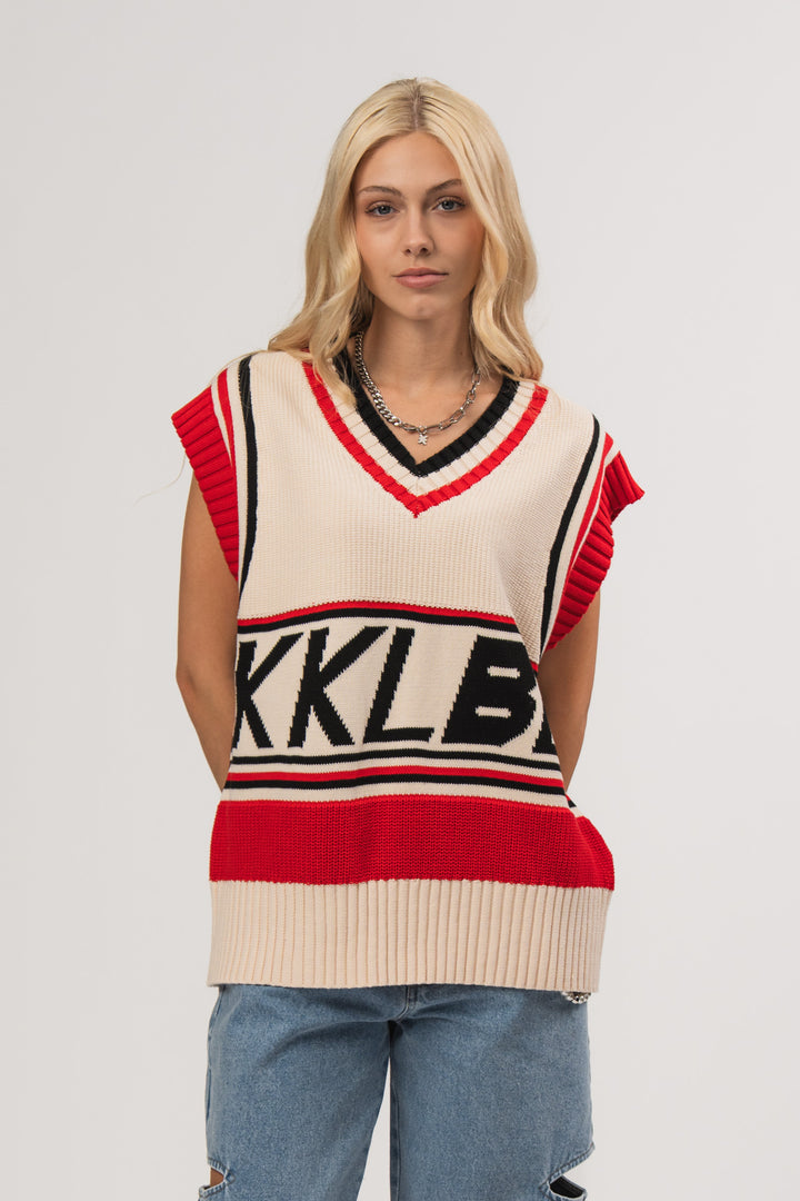 Knit Sweater Vest KKLBL