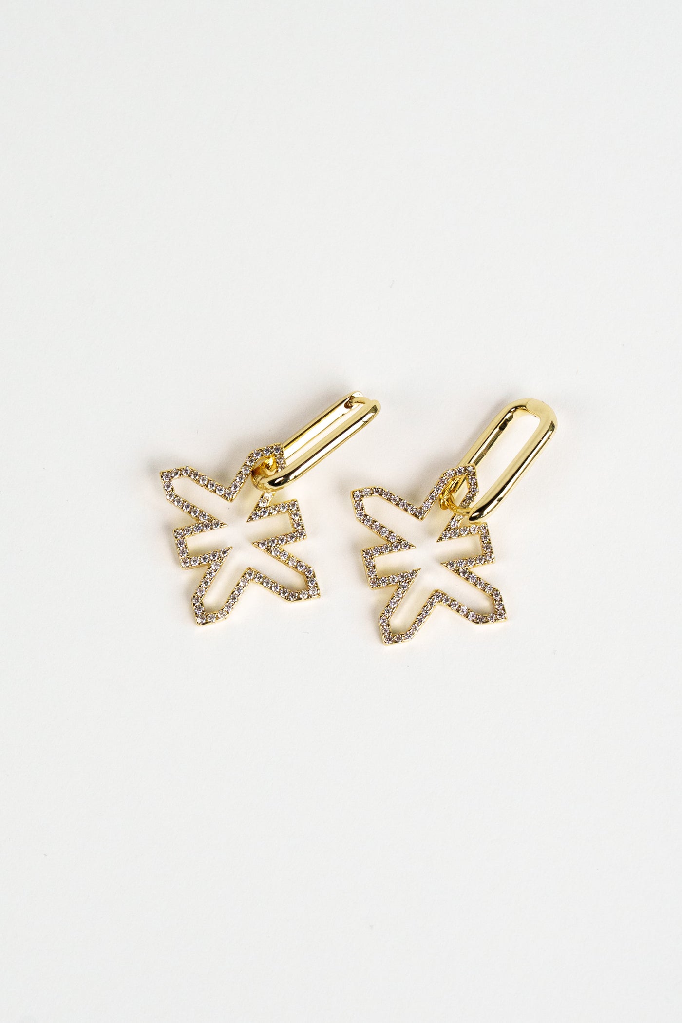 Oval Hoops Gold