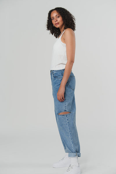 Knit Top White