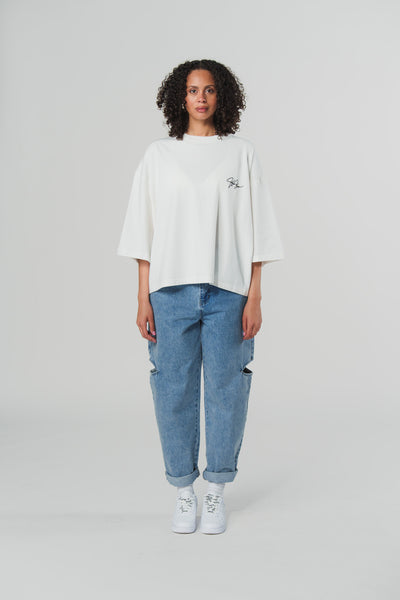 T-Shirt Cropped White