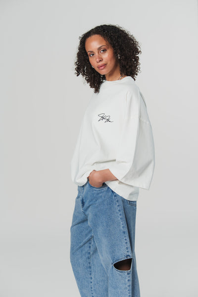 T-Shirt Cropped White