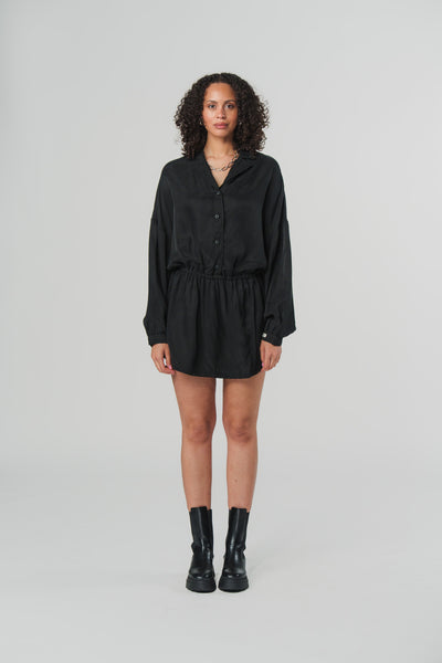 Shirtdress Dark Grey